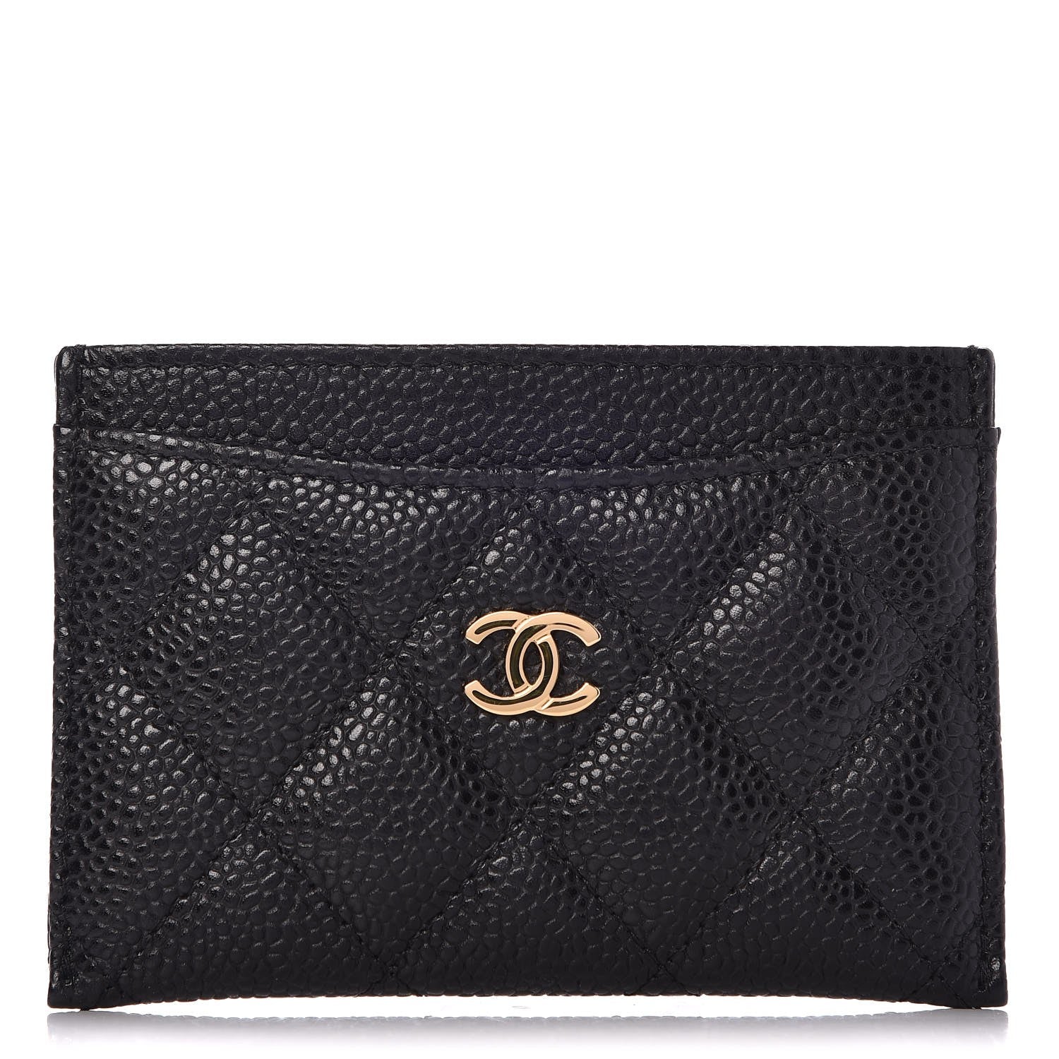 Chanel Caviar Quilted Card Holder Black 1 of 9