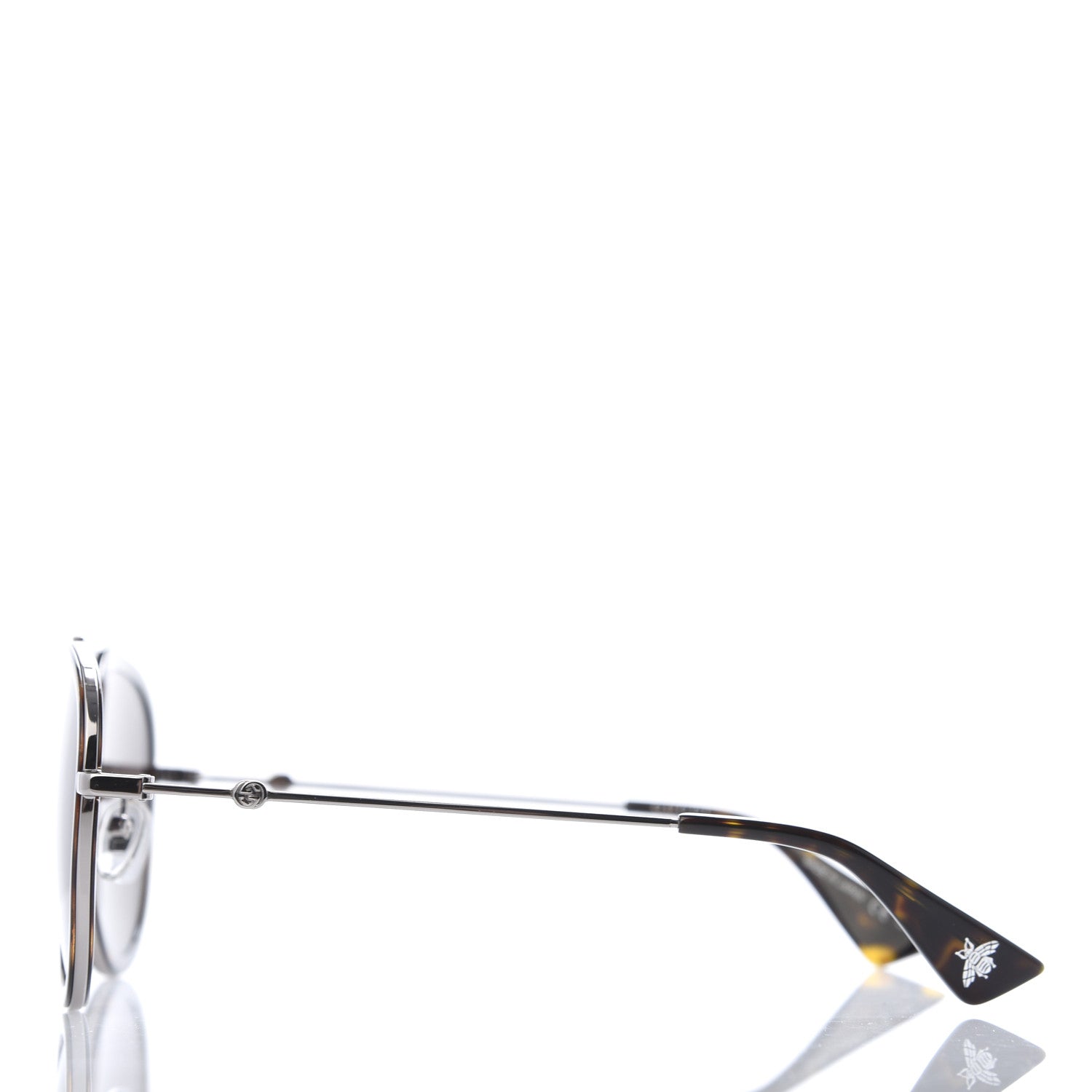 Gucci Aviator Sunglasses GG0062S Tortoise 3 of 8