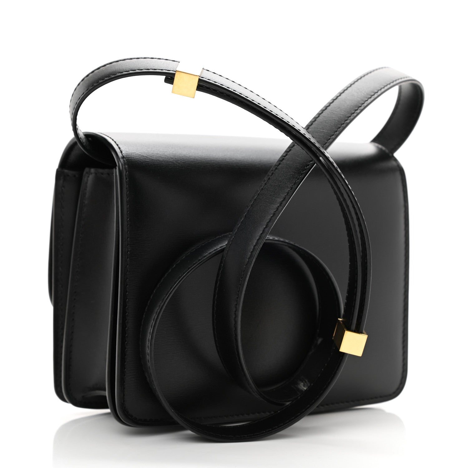 Celine Box Calfskin Small Classic Box Flap Bag Black 3 of 13
