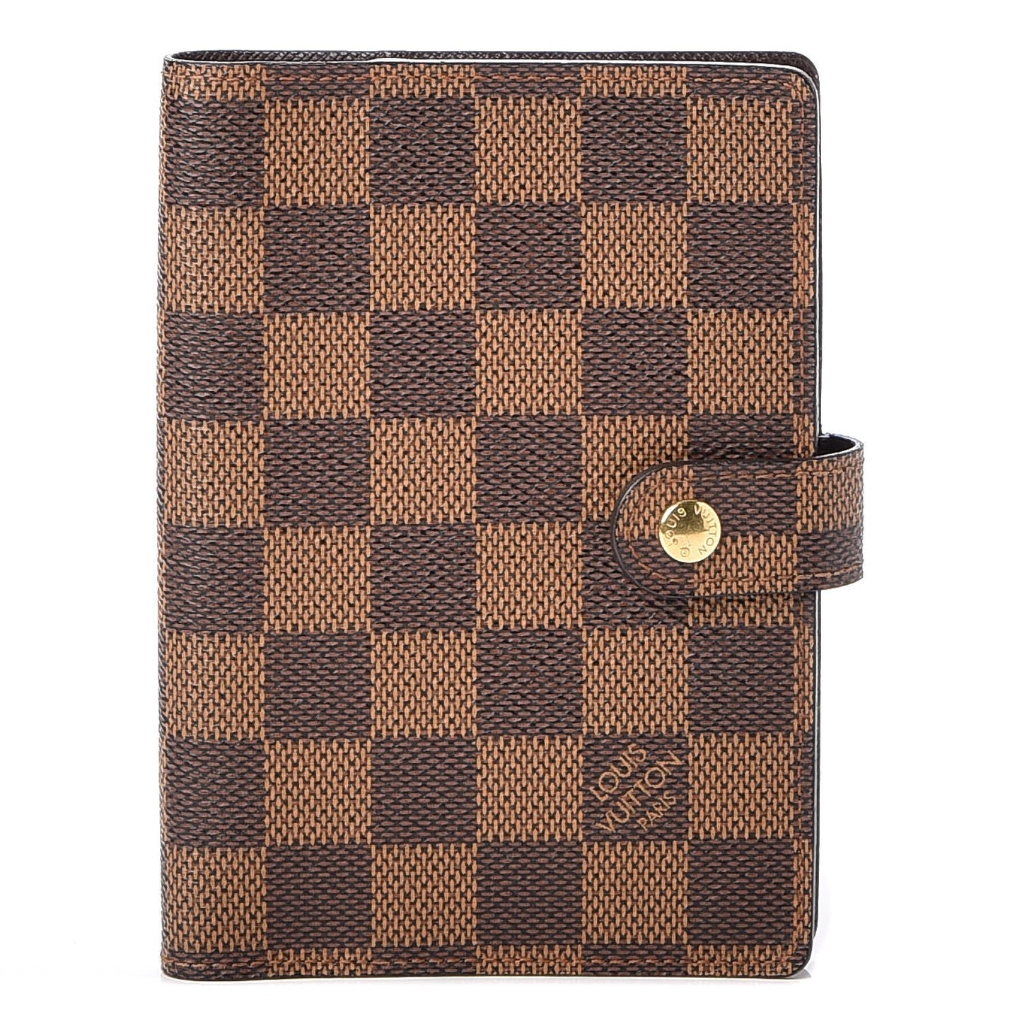 Damier Ebene Small Ring Agenda Cover
