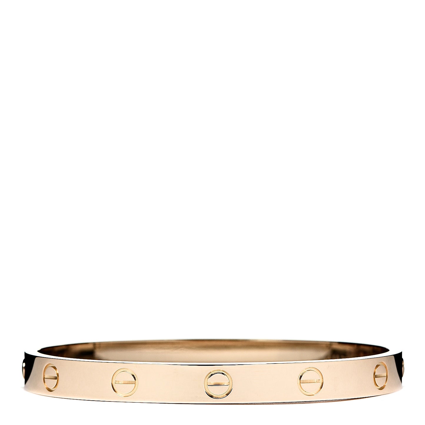 18K Yellow Gold LOVE Bracelet 17