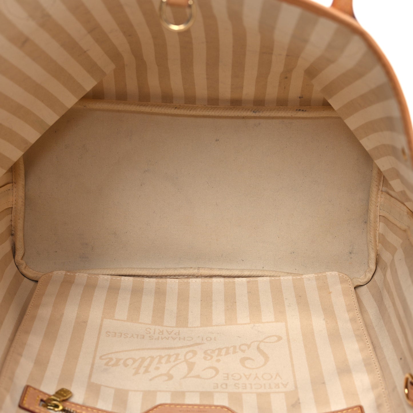 Monogram Rayures Neverfull MM