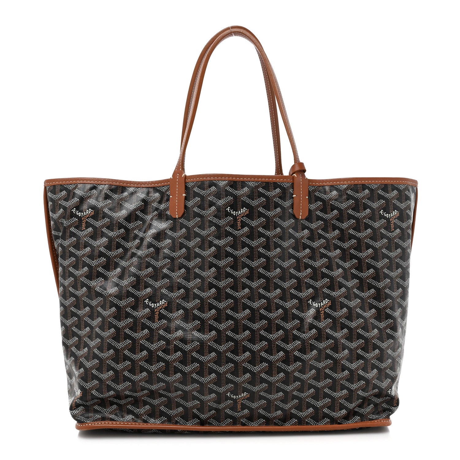 Goyard Goyardine Reversible Anjou PM Black Gold 1 of 20