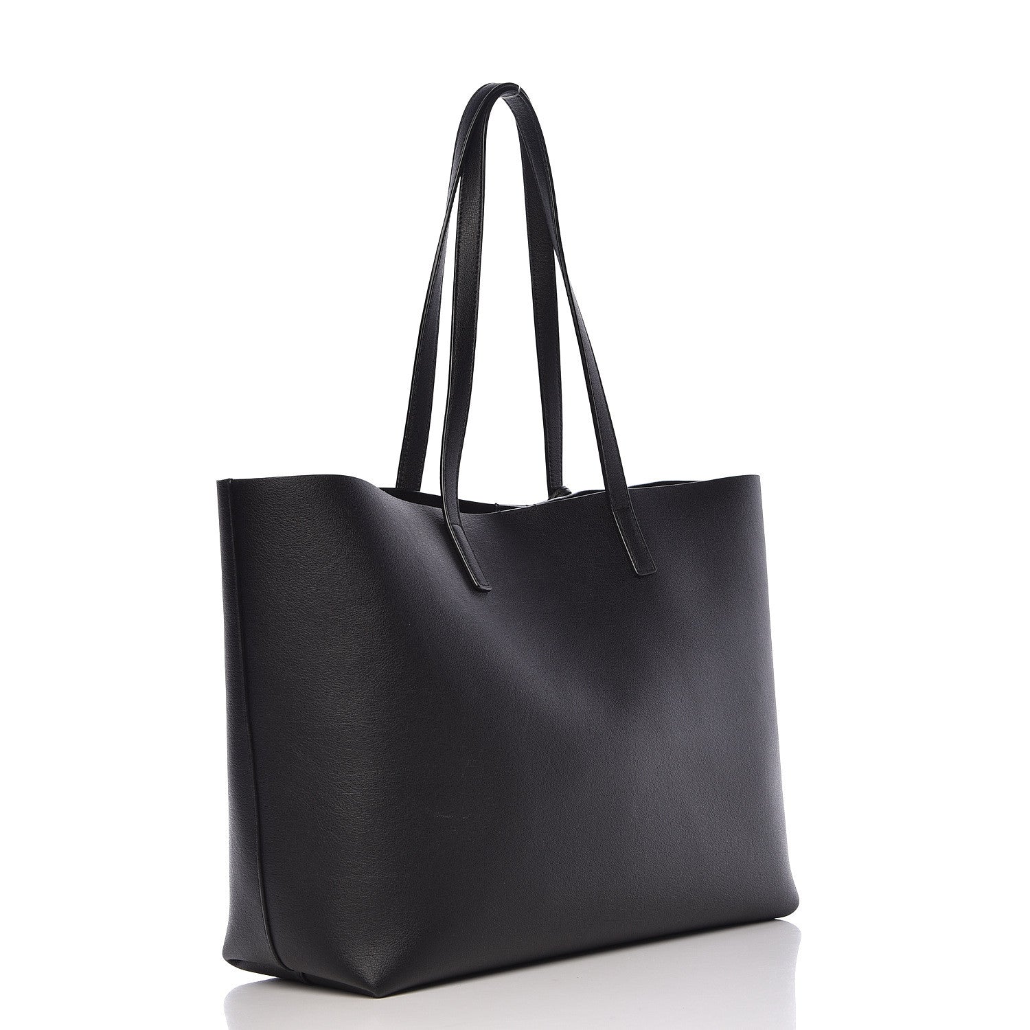 Saint Laurent Calfskin Large Shopping Tote Black 4 of 11