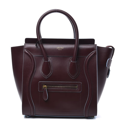 Celine Palmelato Micro Luggage Light Burgundy 1 of 8