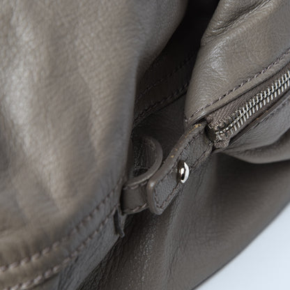 Saint Laurent Chevre Studded Large Rock Stud Easy Y Grey 13 of 21
