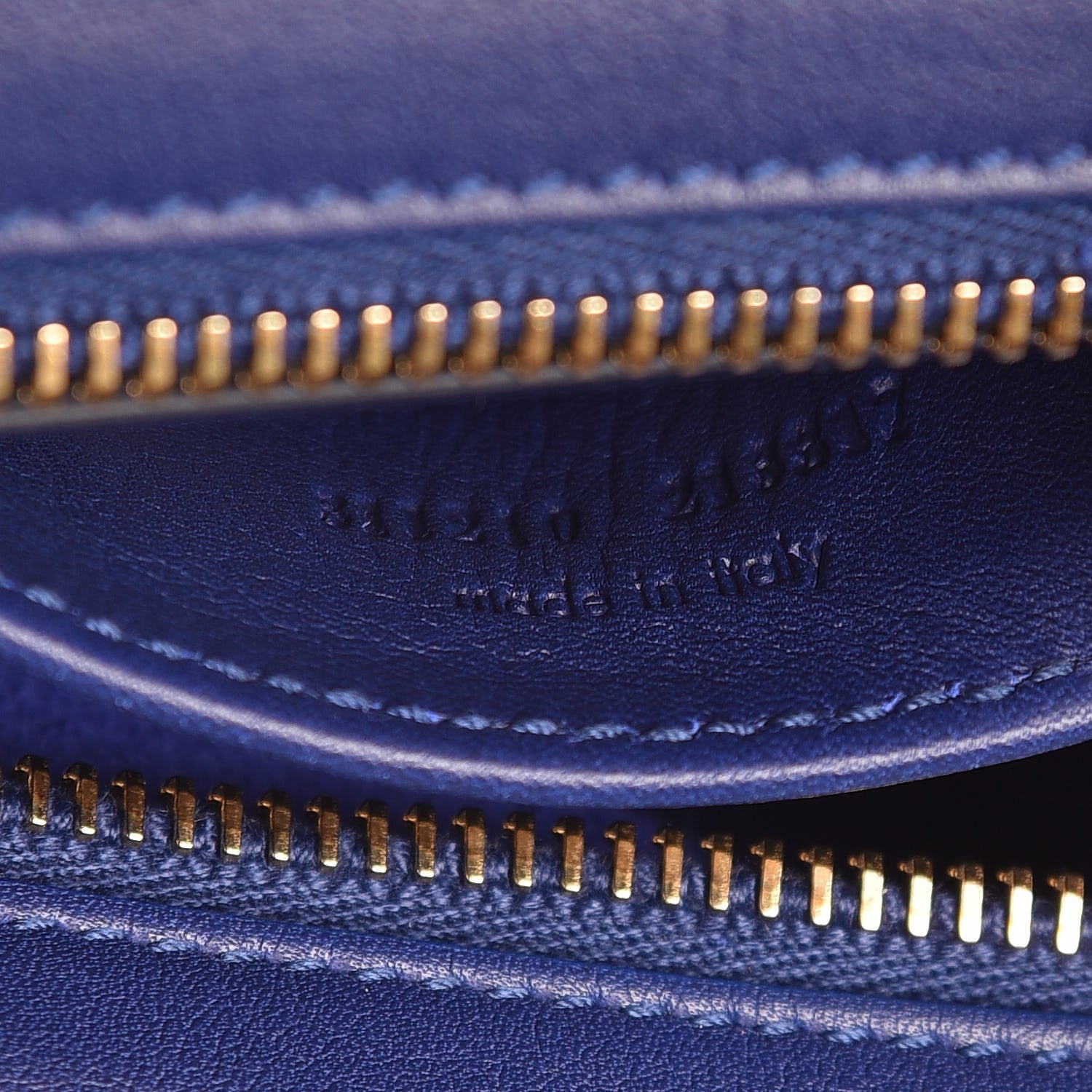 Saint Laurent Calfskin Small Classic Y Cabas Royal Blue 7 of 12