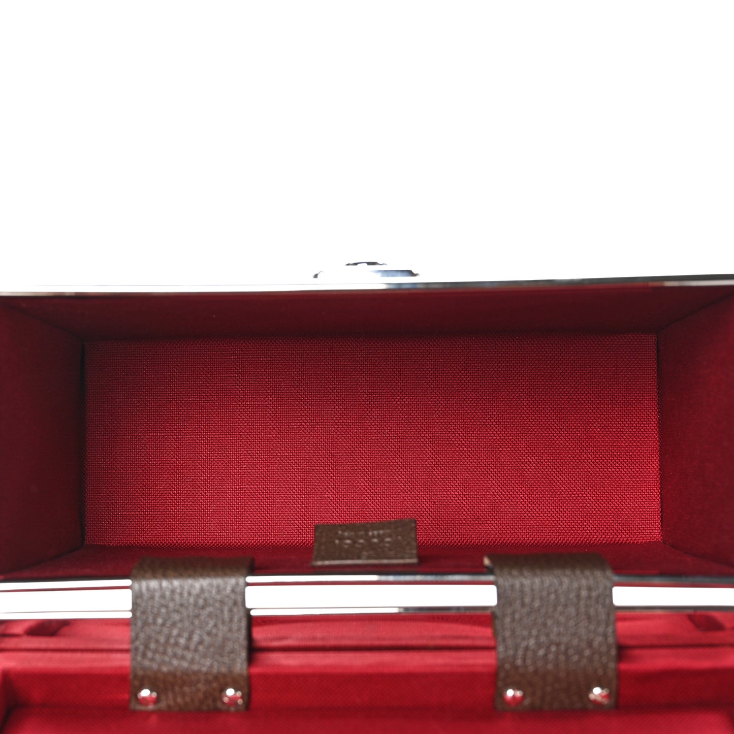 GG Supreme Monogram Globe-Trotter Beauty Case Brown