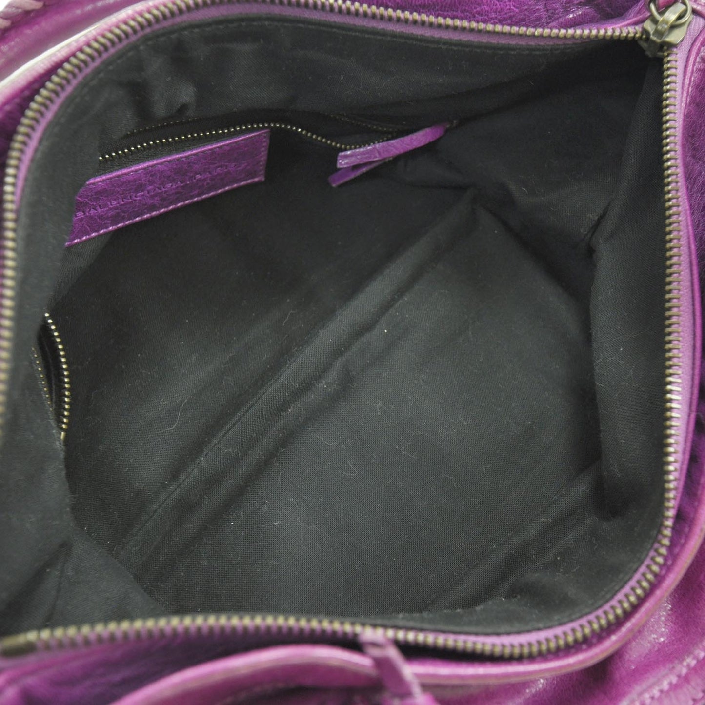 Chevre Classic Hardware Purse Magenta