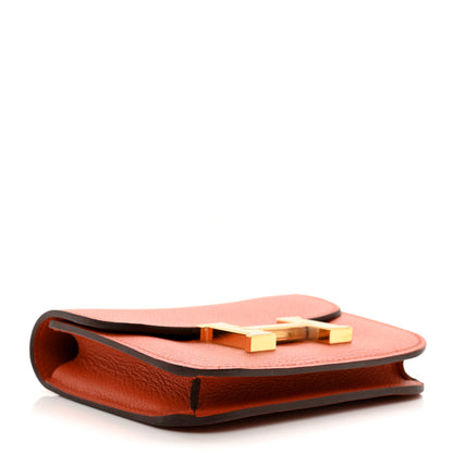 Hermes Evercolor Constance Slim Wallet Blush 5 of 8