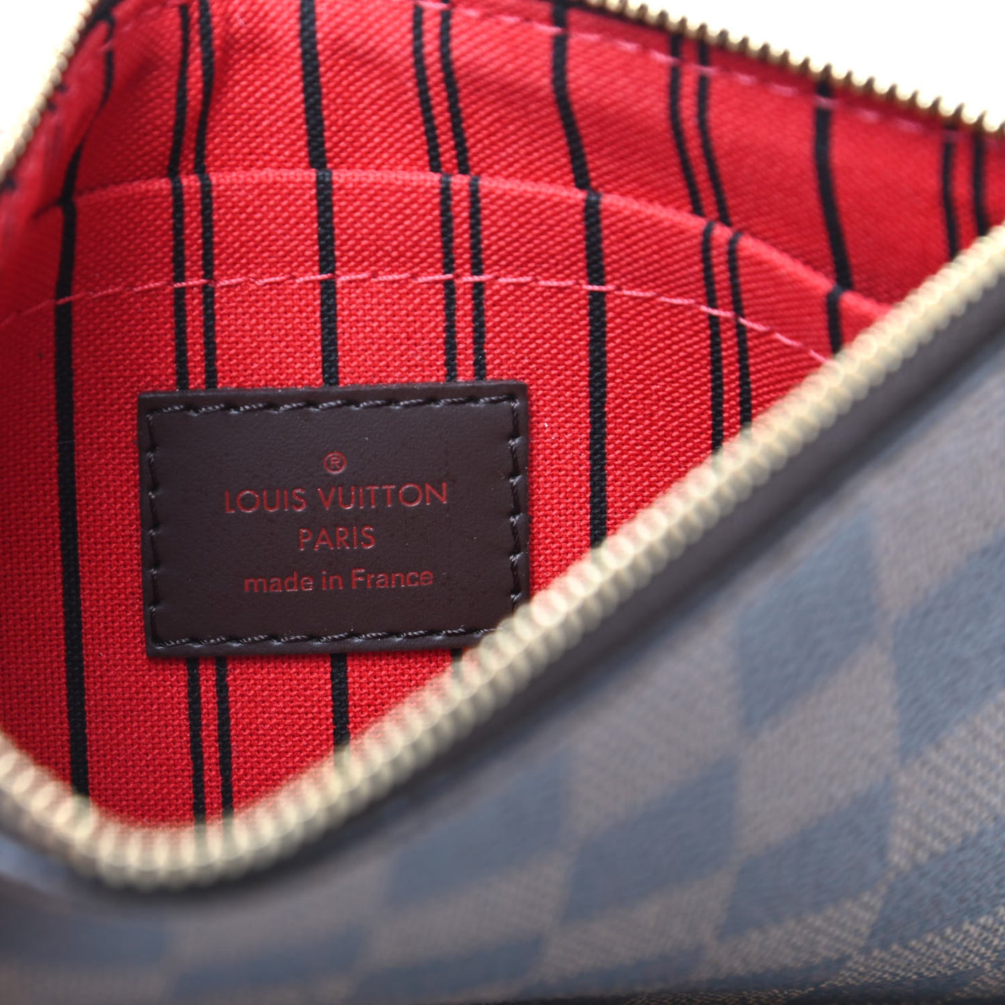 Damier Ebene Neverfull PM Pochette