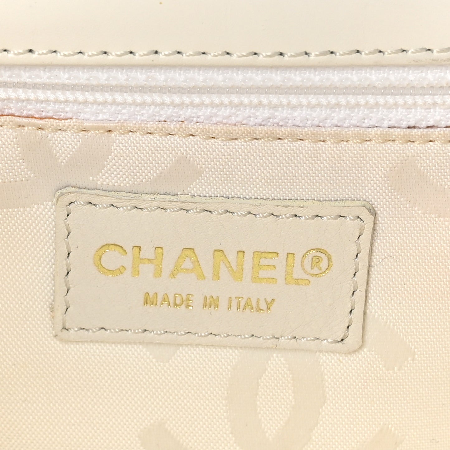 Calfskin Wild Stitch Shoulder Bag White
