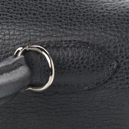 Hermes Vache Liegee Kelly Sellier 32 Black 9 of 34