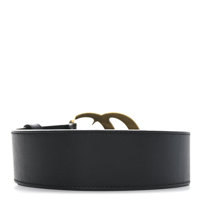 Gucci Calfskin Double G 40mm Belt 80 32 Black 2 of 4