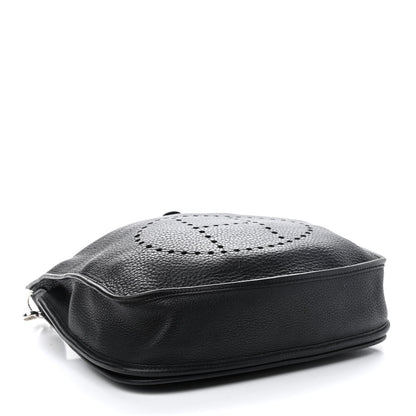 Hermes Taurillon Clemence Evelyne II PM Black 4 of 9
