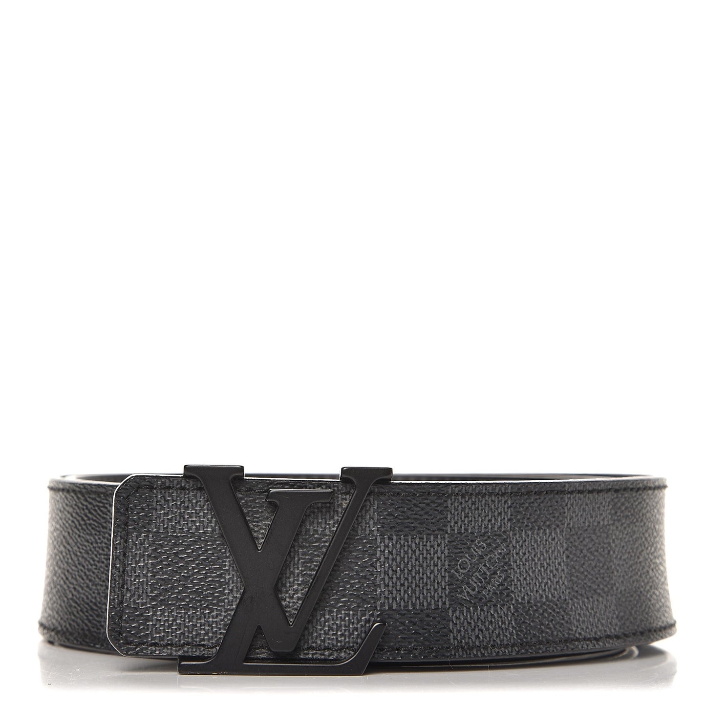 Damier Graphite LV Initiales Belt 95 38