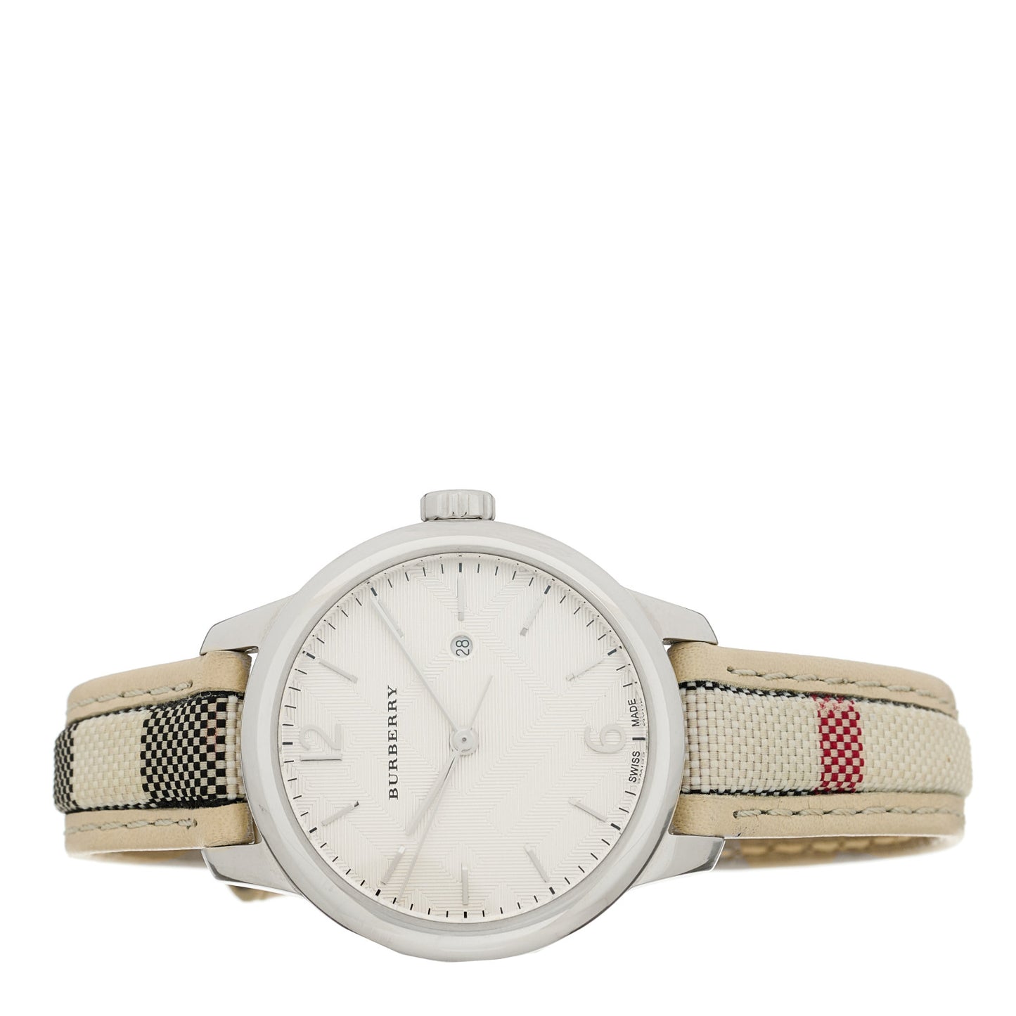 Stainless Steel Calfskin 32mm Classic Quartz Watch BU10113