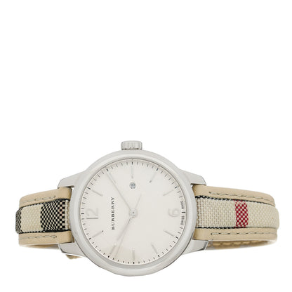 Burberry Stainless Steel Calfskin 32mm Classic Quartz Watch BU10113 2 of 5