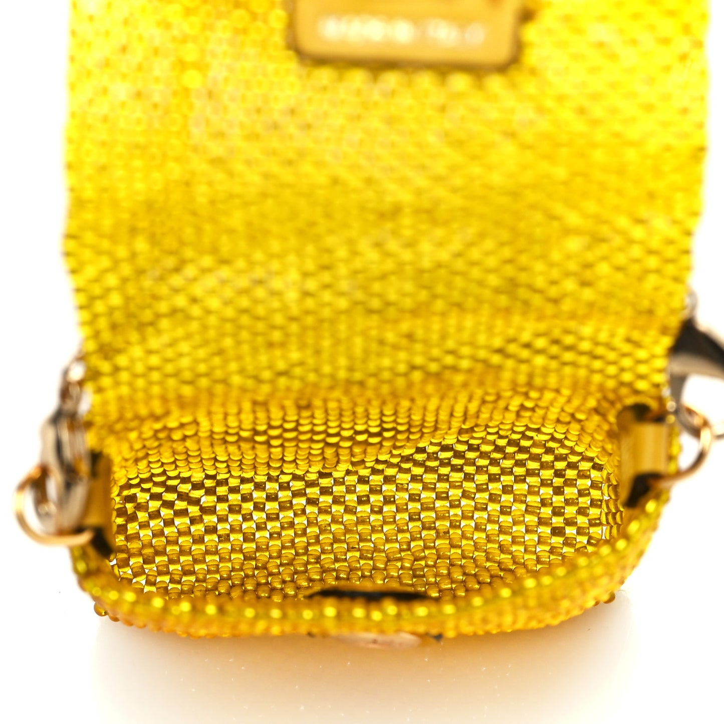 Glass Vitello King Beaded Mini Pico Baguette Charm Semolino