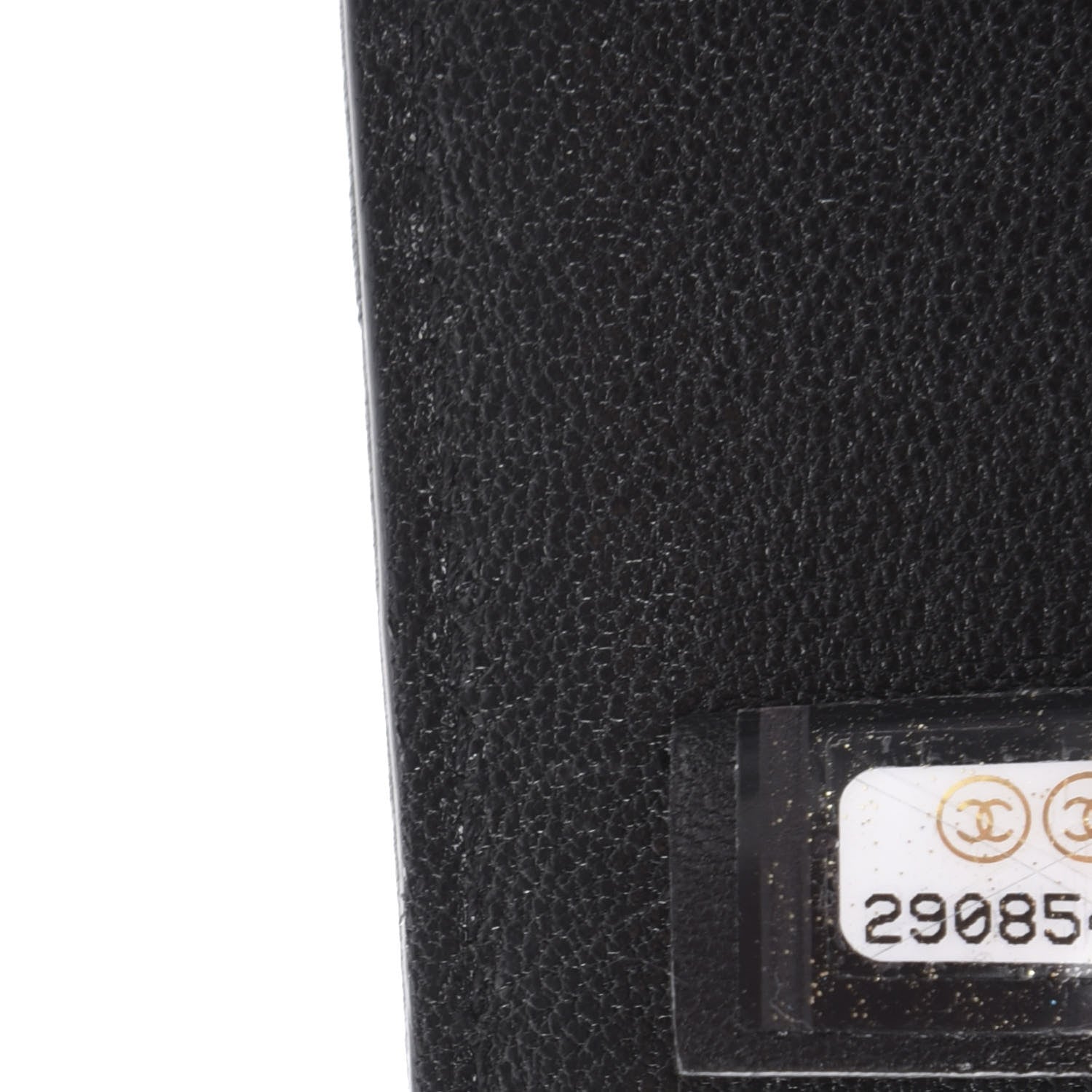 Chanel Lambskin Quilted 19 Luggage Tag Black 5 of 6