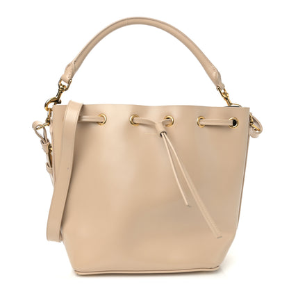 Saint Laurent Calfskin Medium Emmanuelle Bucket Bag Nude Powder 1 of 15