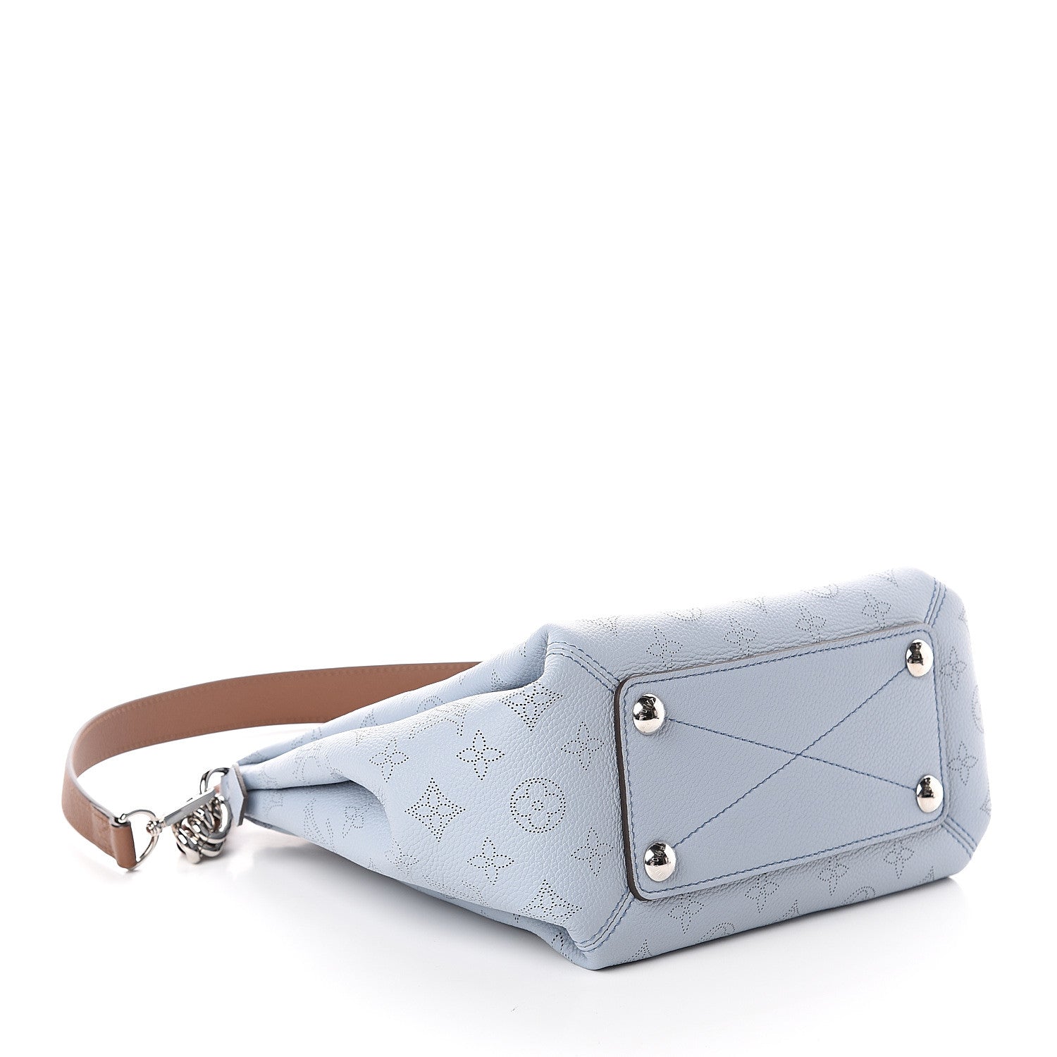 Louis Vuitton Mahina Babylone Chain BB Blue Horizon Pumpkin 3 of 8