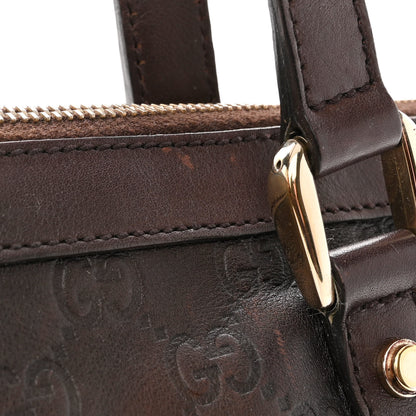 Gucci Guccissima Medium Abbey Tote Dark Brown 11 of 12