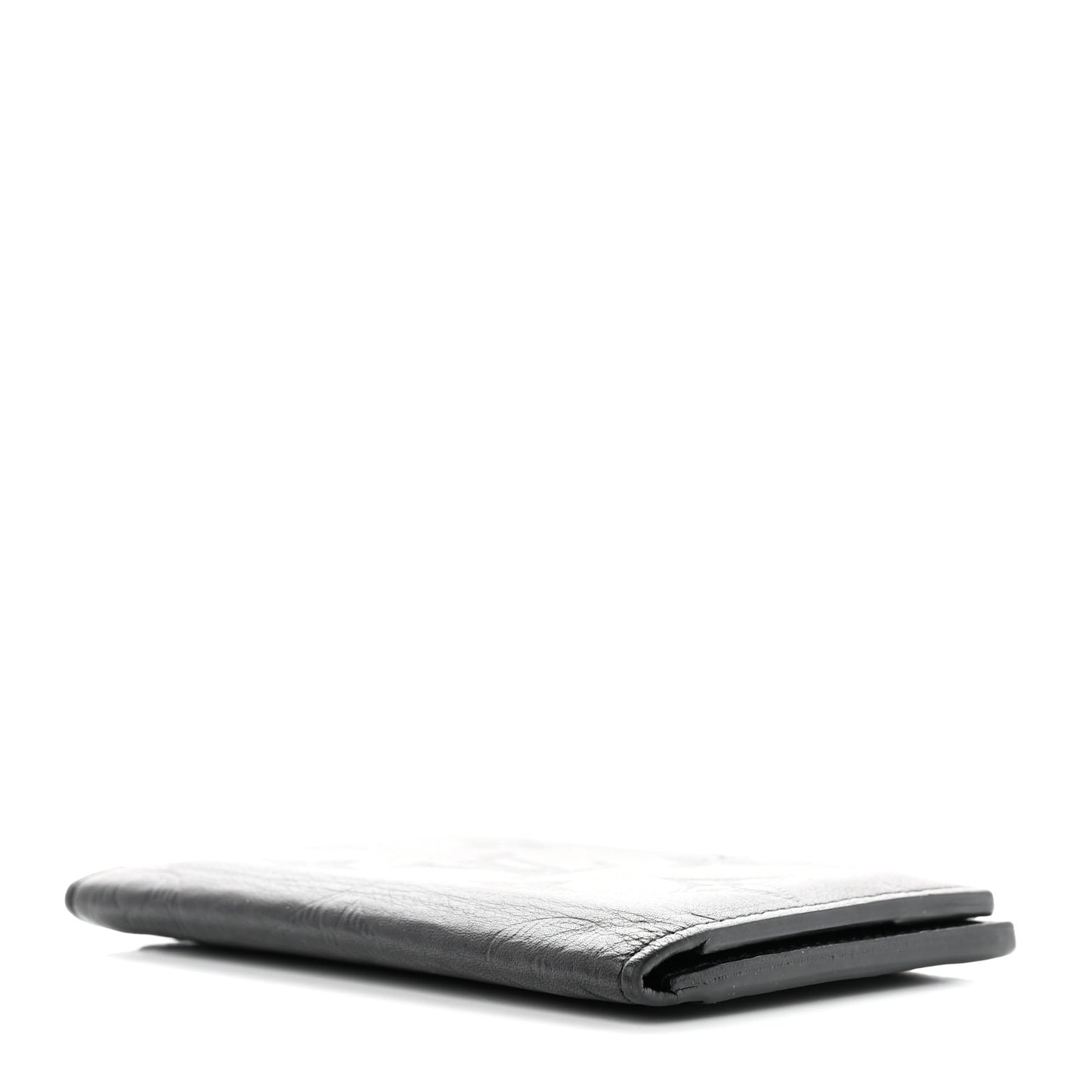 Calfskin Monogram Shadow Pocket Organizer Black