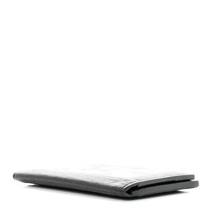Louis Vuitton Calfskin Monogram Shadow Pocket Organizer Black 4 of 8
