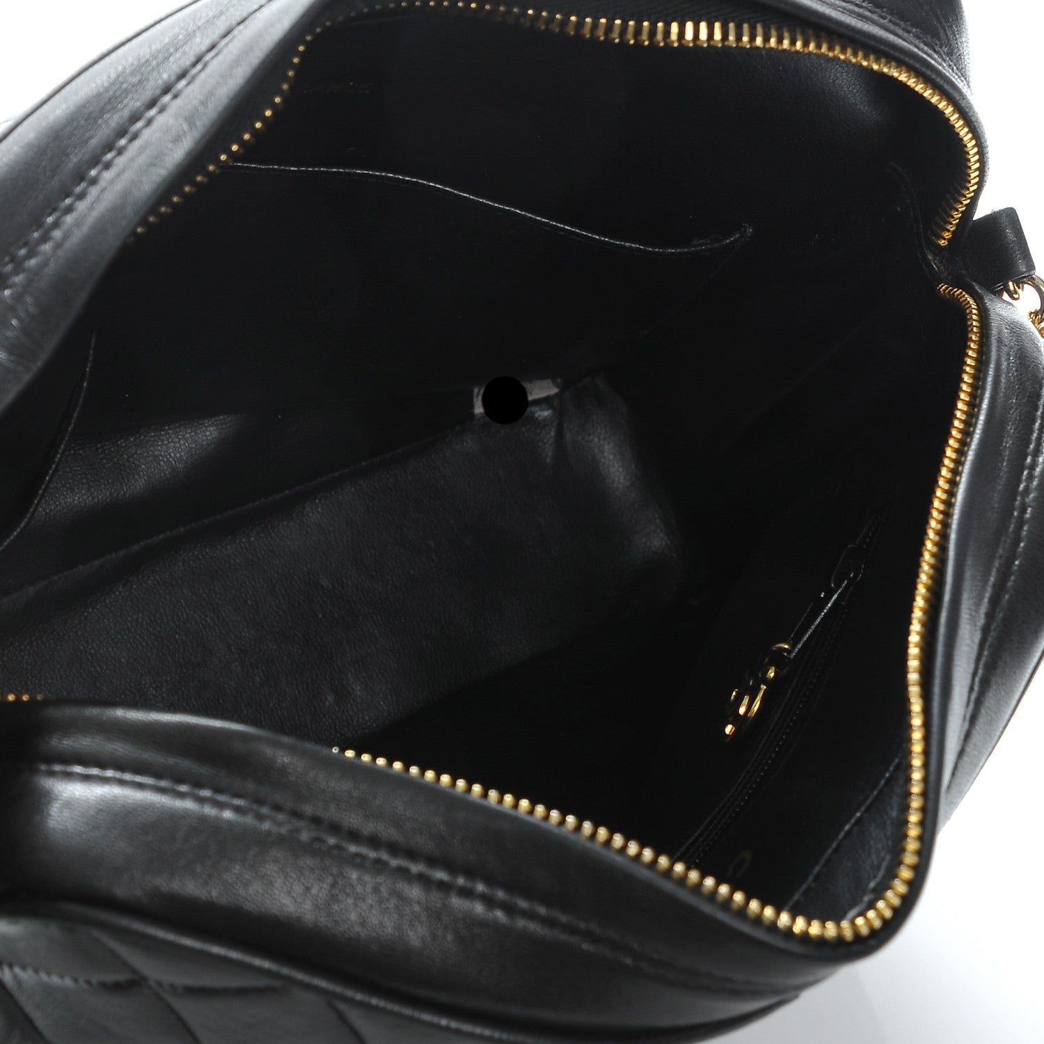 Chanel Lambskin Quilted Tassel Camera Case Black 5 of 8