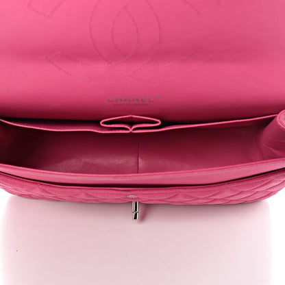 Chanel Iridescent Caviar Jumbo Double Flap Pink 5 of 16