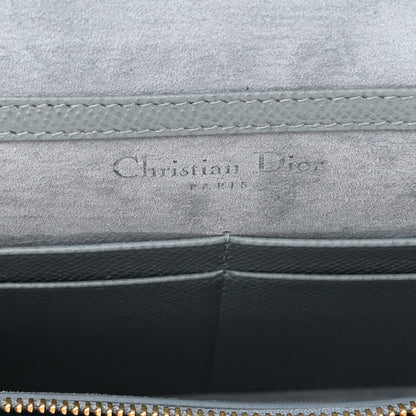 Christian Dior Calfskin 30 Montaigne 2 in 1 Pouch Cloud Blue 7 of 12