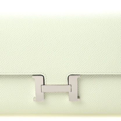 Hermes Epsom Constance Long To Go Wallet Vert Fizz 7 of 10