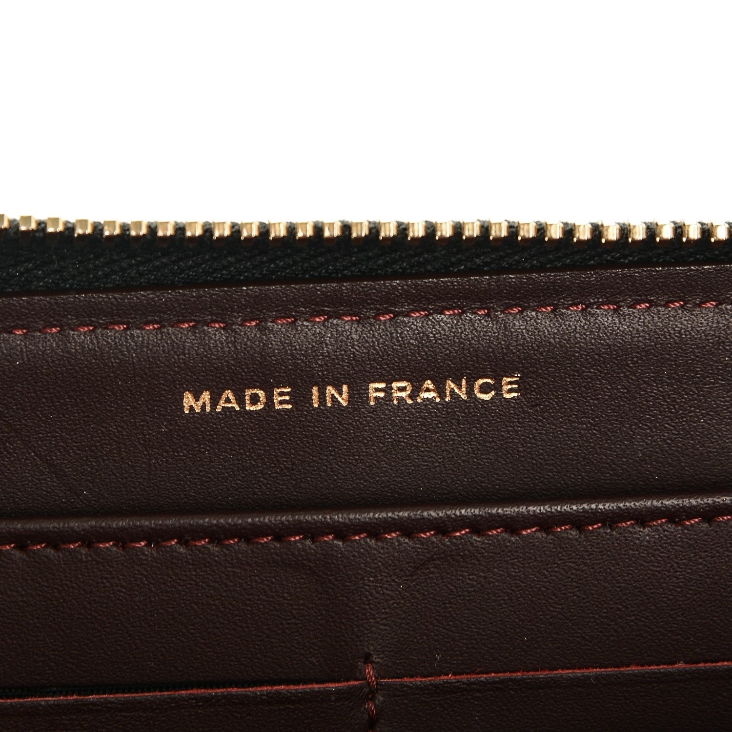 Chanel Caviar Quilted Large Gusset Zip Around Wallet Black 7 of 8