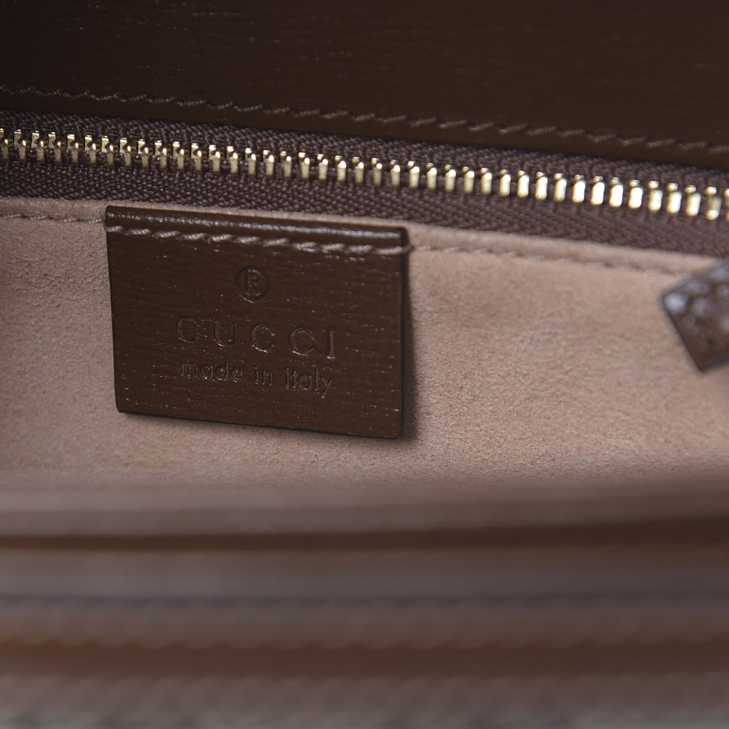 Gucci GG Supreme Monogram Horsebit 1955 Shoulder Bag Beige Brown Sugar 6 of 10