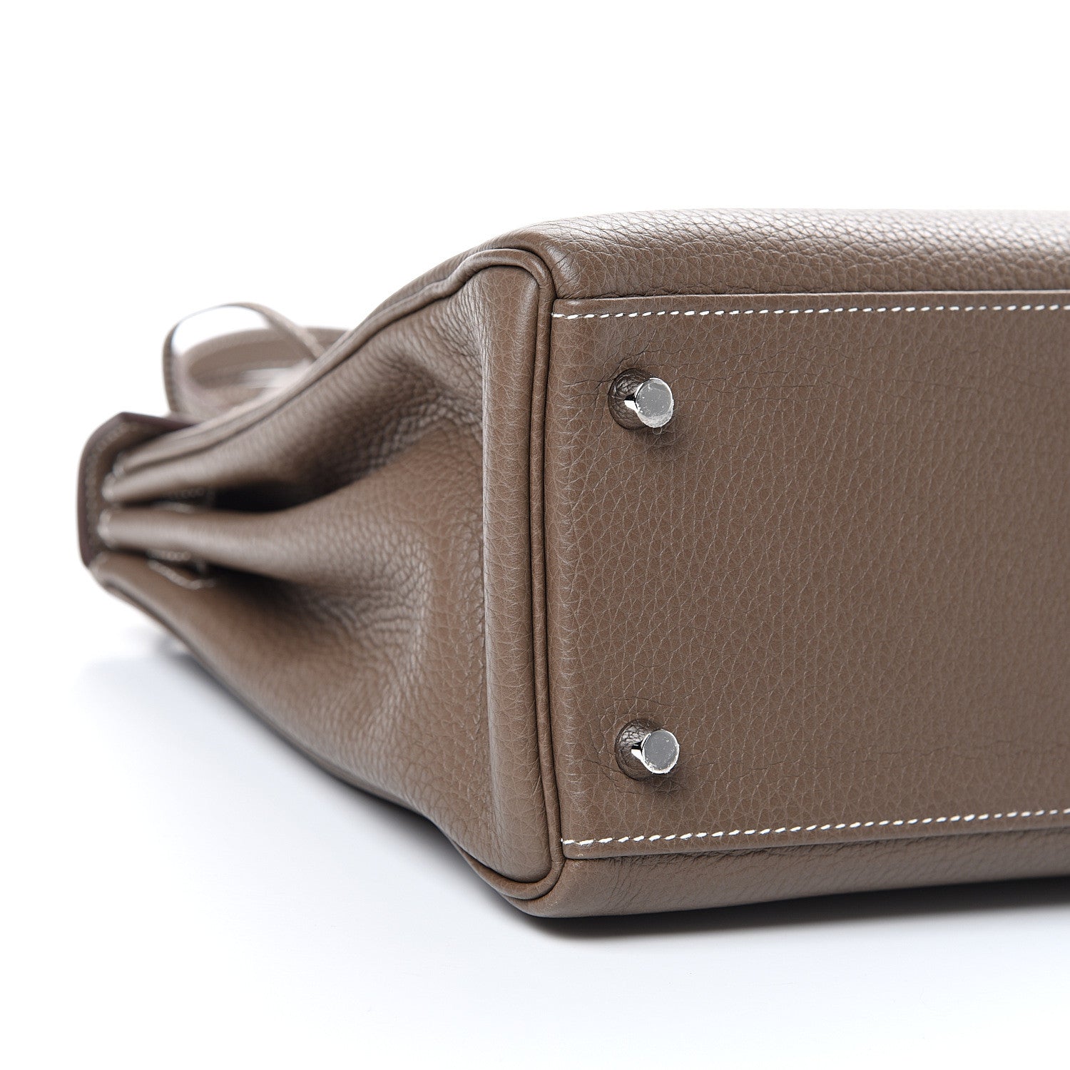 Hermes Togo Kelly Retourne 32 Etoupe 8 of 11