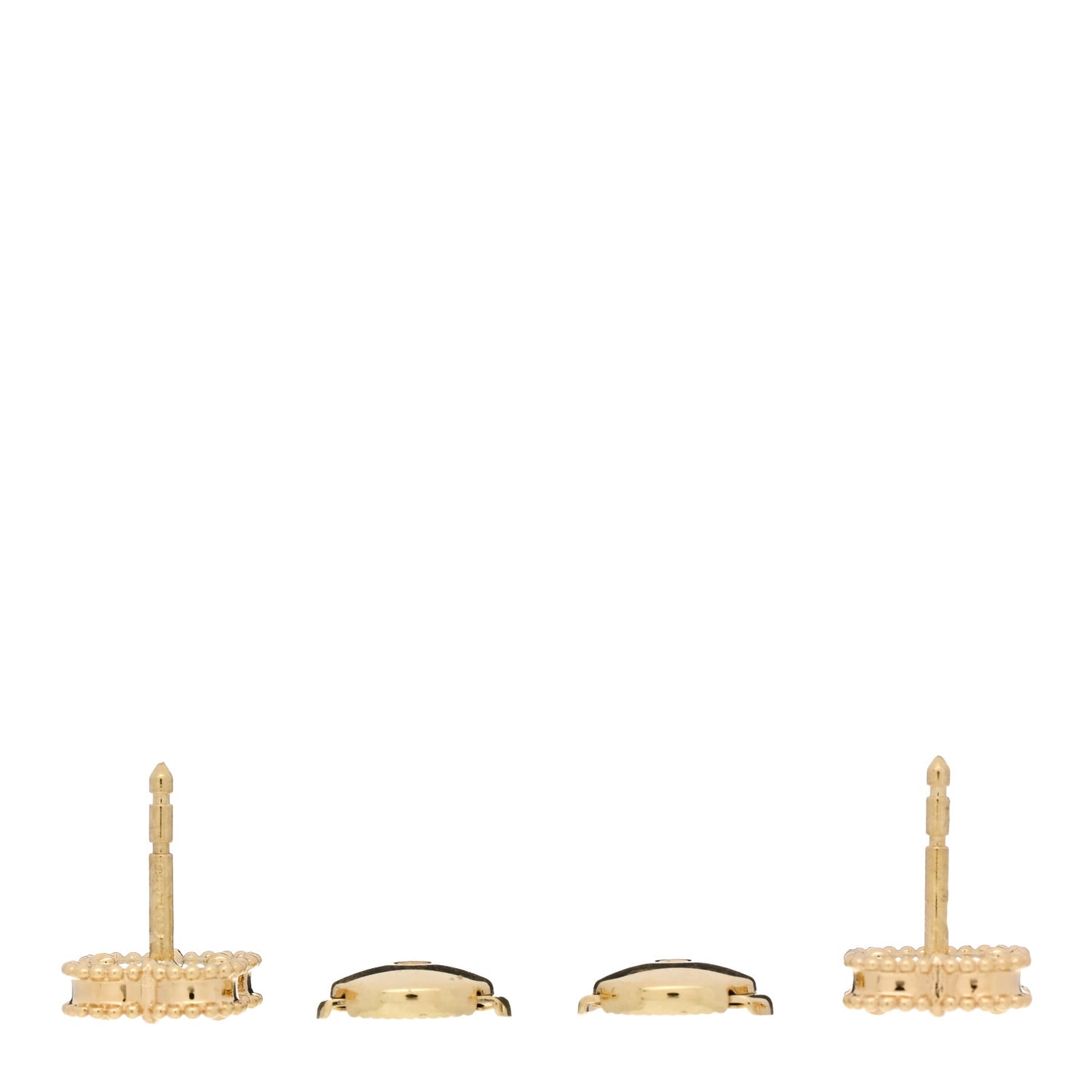 18K Yellow Gold Mother of Pearl Sweet Alhambra Earrings