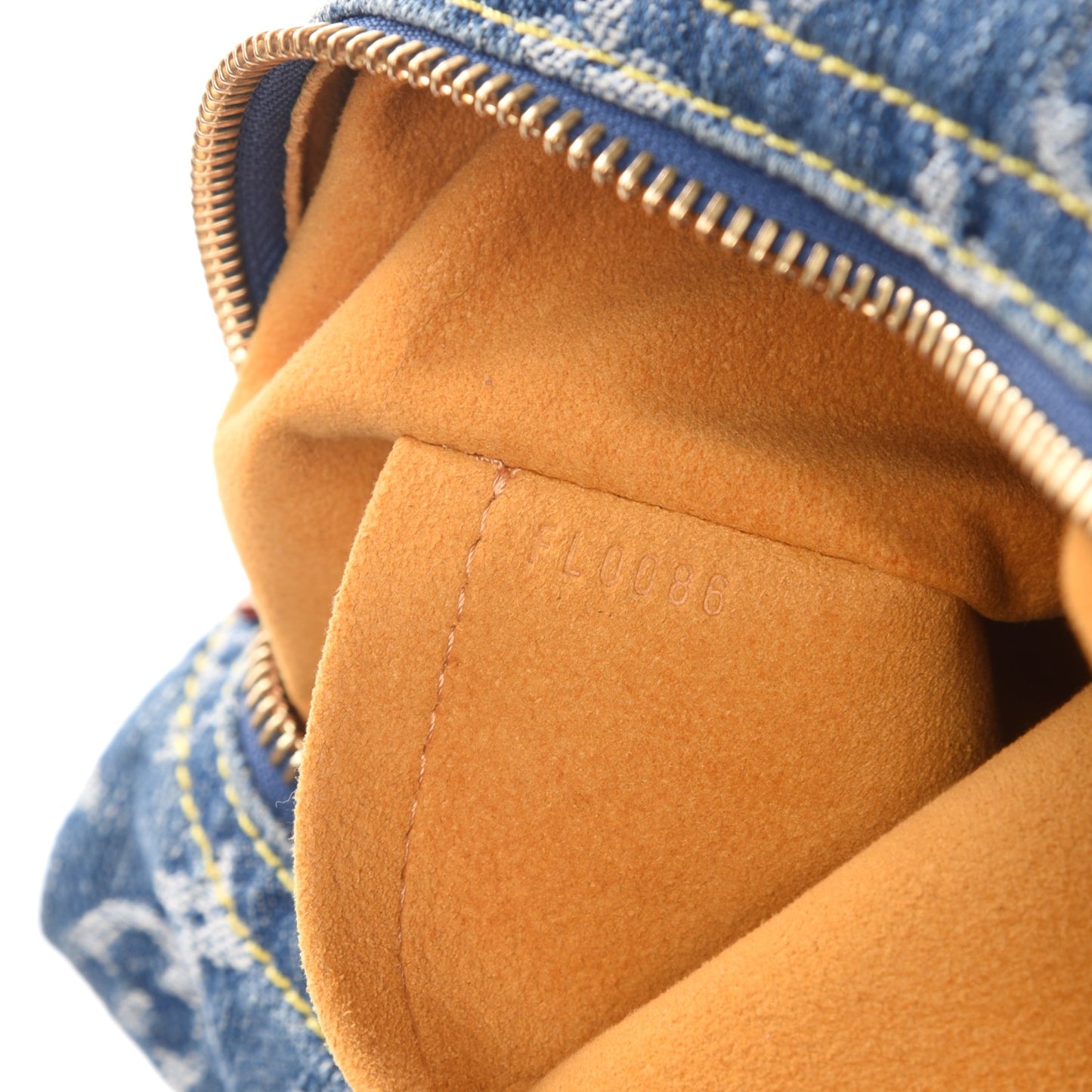 Monogram Denim Baggy PM Blue