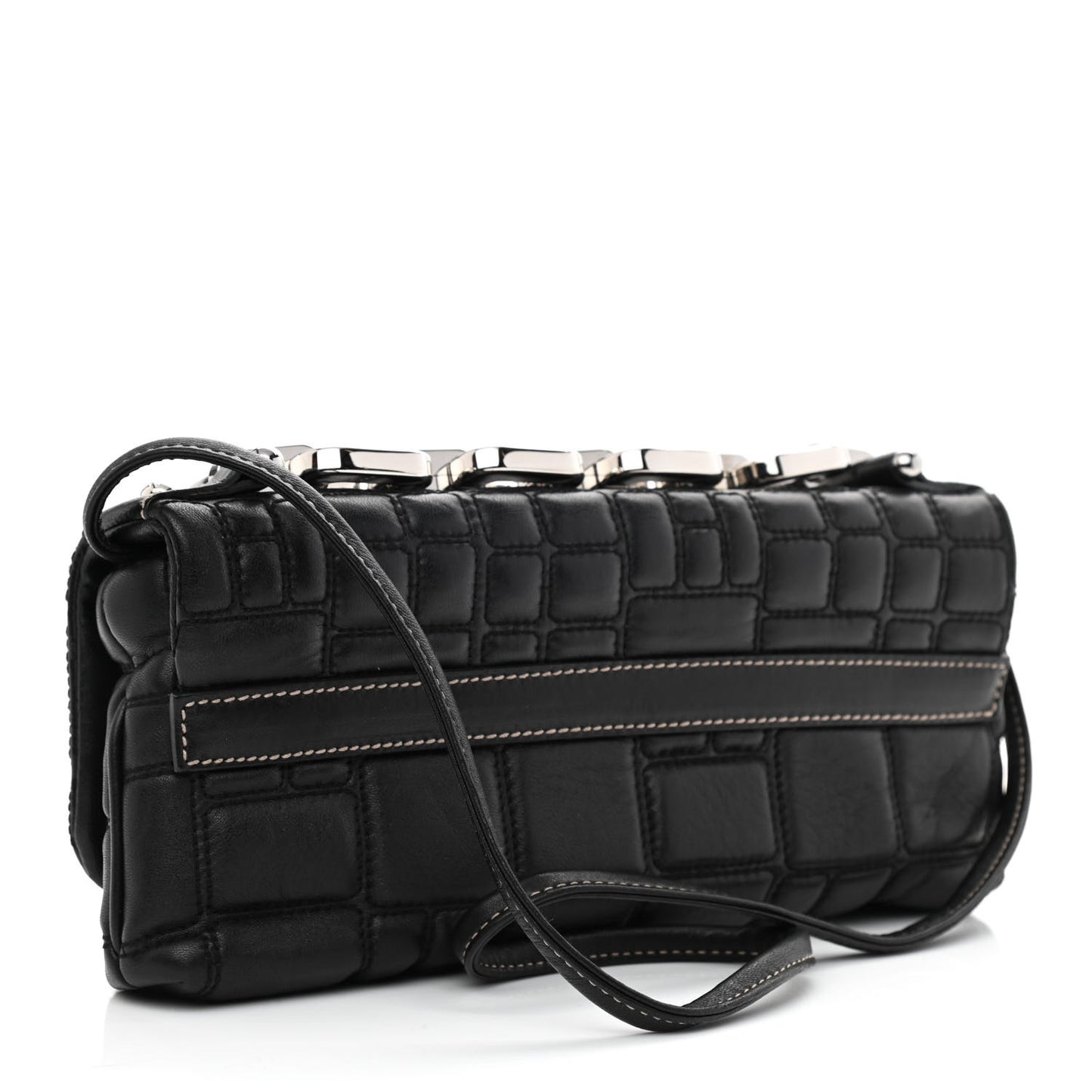 Nappa Miss Deco Shoulder Bag Black