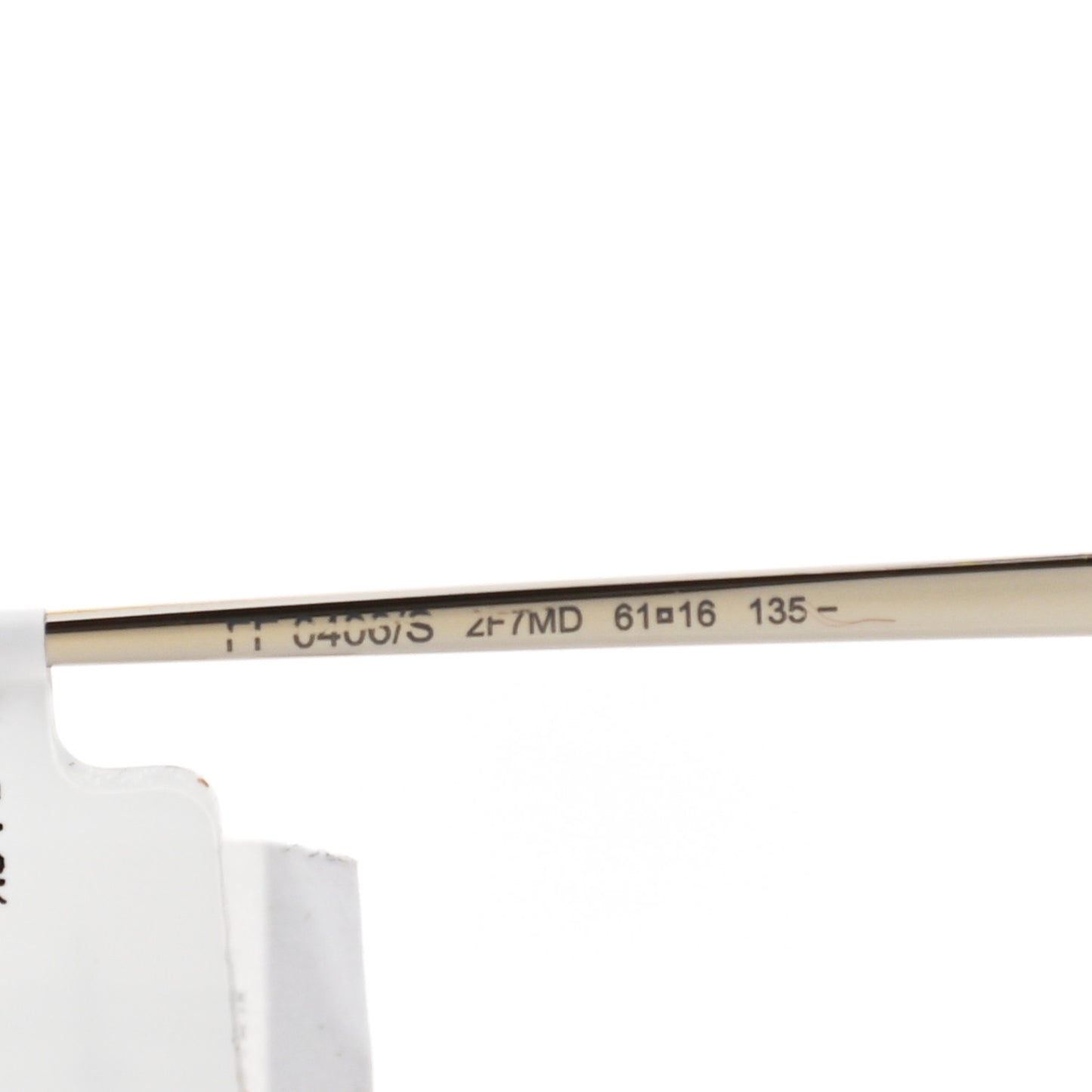 Metal Aviator FF Sunglasses FF0406/S Gold