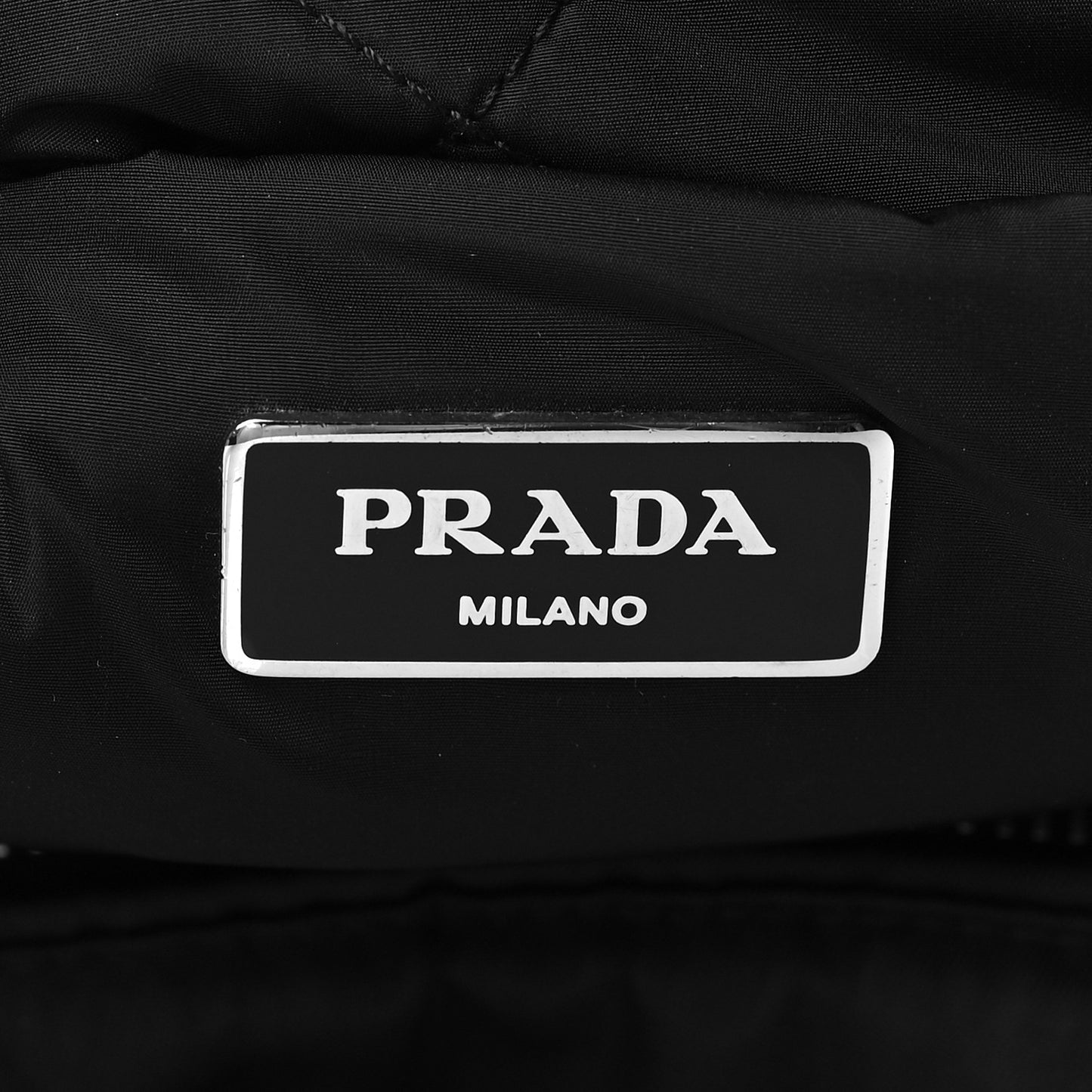 Tessuto Nylon Bomber Tote Black