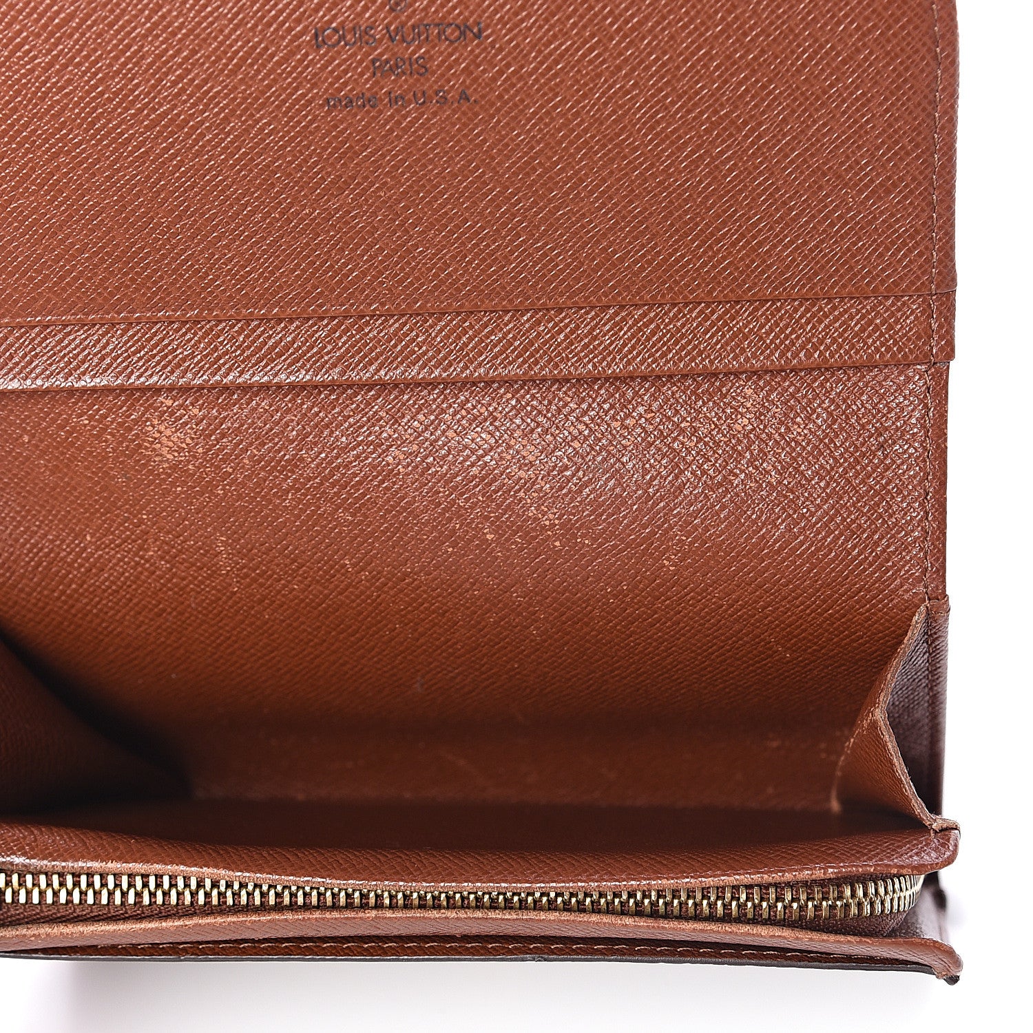 Louis Vuitton Monogram Porte-Monnaie Tresor Wallet 4 of 5