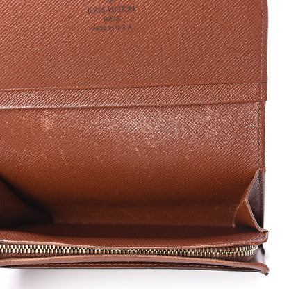 Louis Vuitton Monogram Porte-Monnaie Tresor Wallet 4 of 5