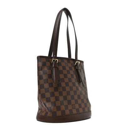 Louis Vuitton Damier Ebene Marais Bucket 23 3 of 9