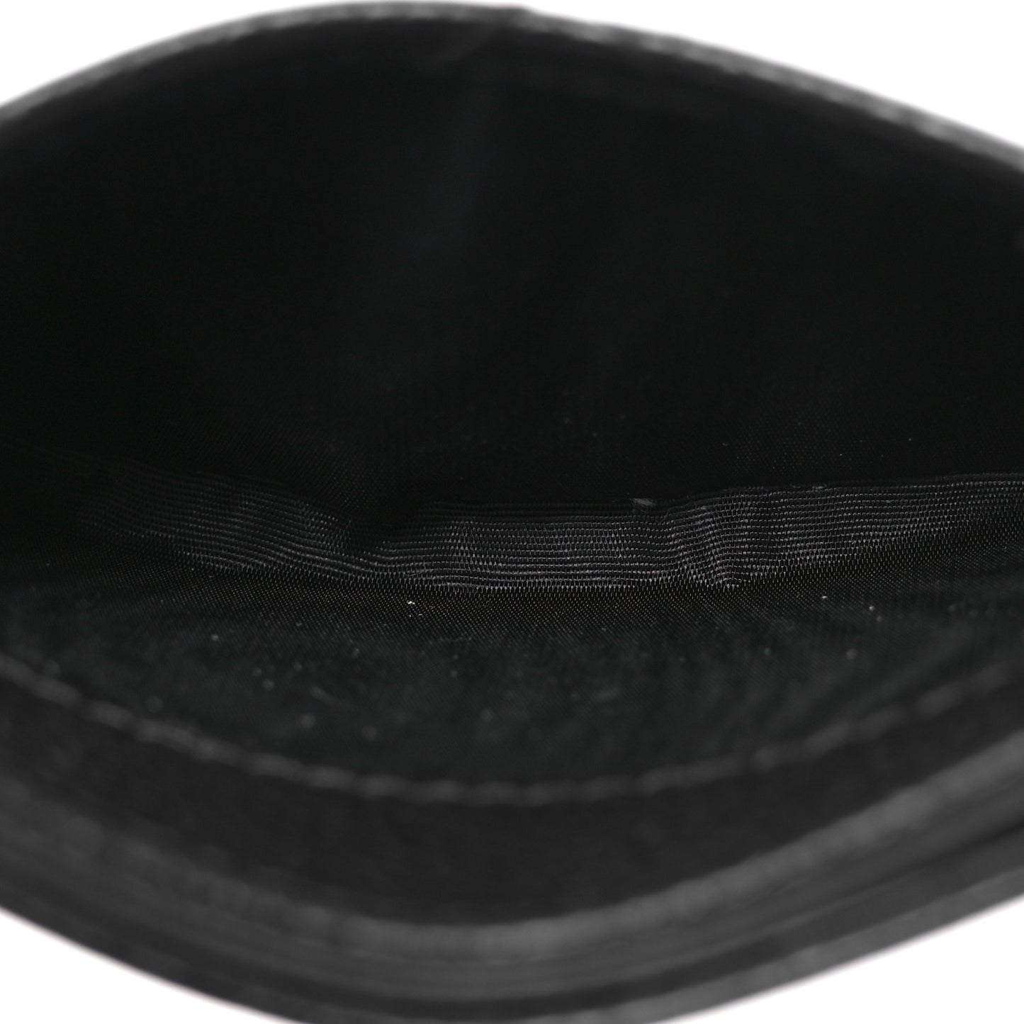 Caviar Quilted Card Holder Navy