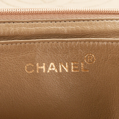 Chanel Lambskin Quilted Jumbo Single Flap Beige 6 of 10