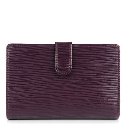 Louis Vuitton Epi French Purse Wallet Cassis 1 of 9
