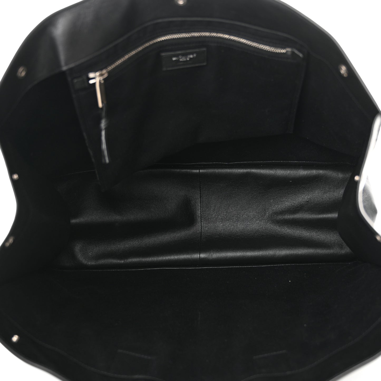 Vitello Rive Gauche Large Tote Black