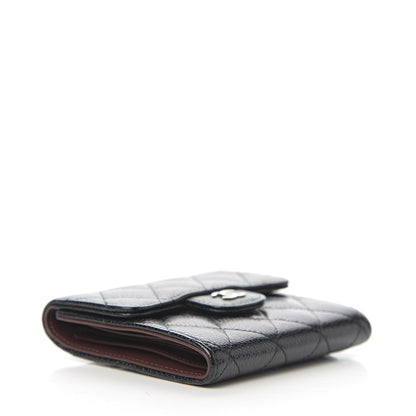Chanel Caviar Quilted Compact Flap Wallet Black 3 of 7