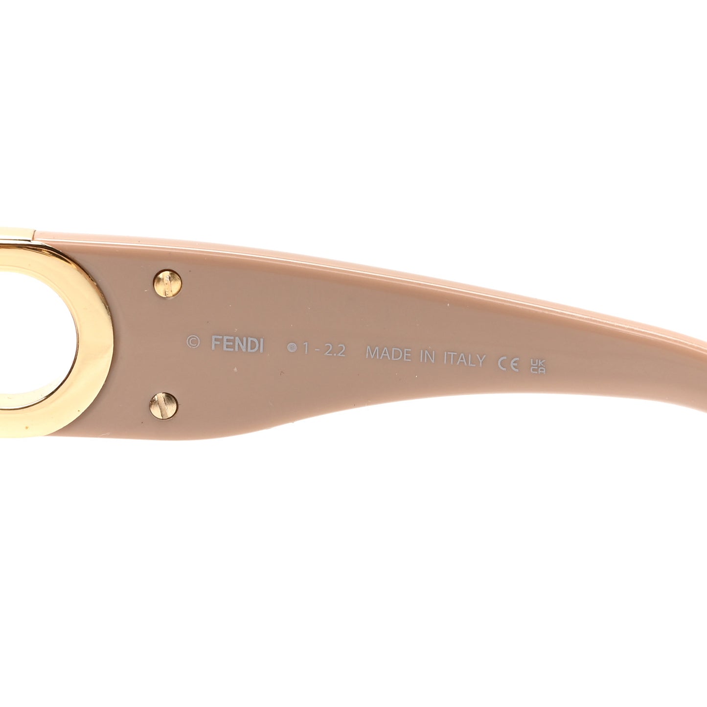 Acetate O'Lock Cat Eye Sunglasses FE40064I Beige